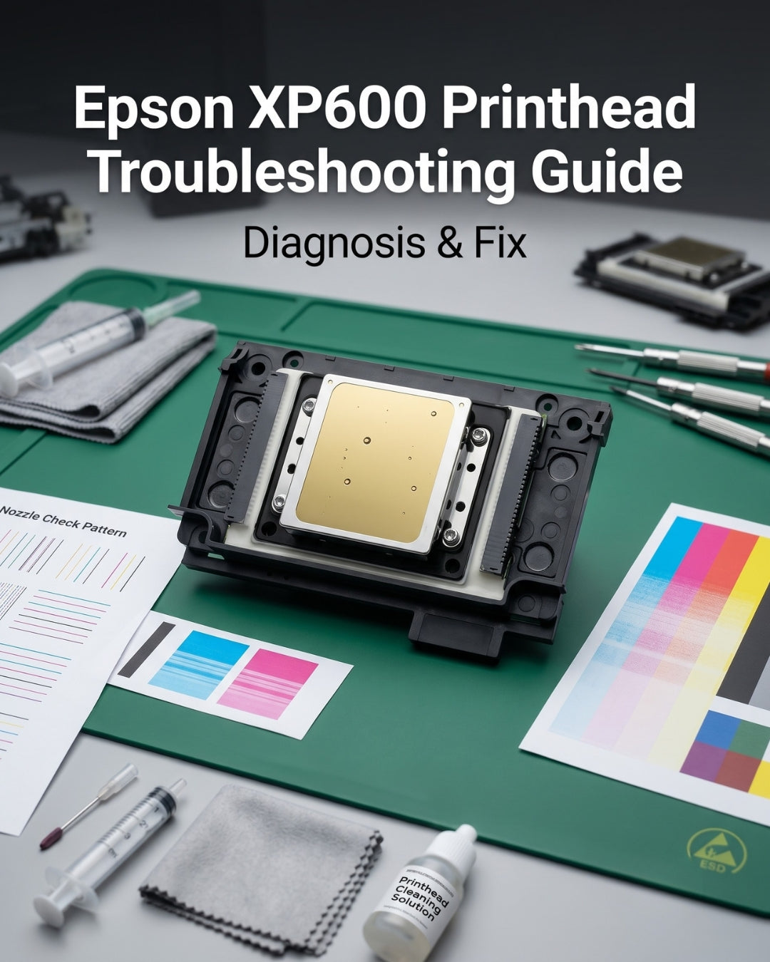 Epson XP600 Printhead Troubleshooting Guide — Diagnosis & Fix