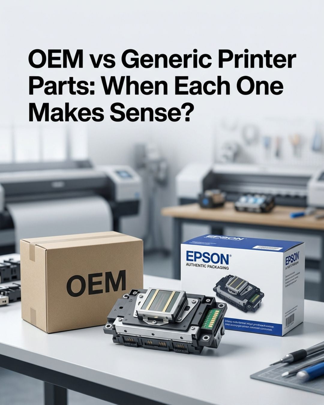 OEM vs generic printer parts: when each one makes sense Digiprint USA