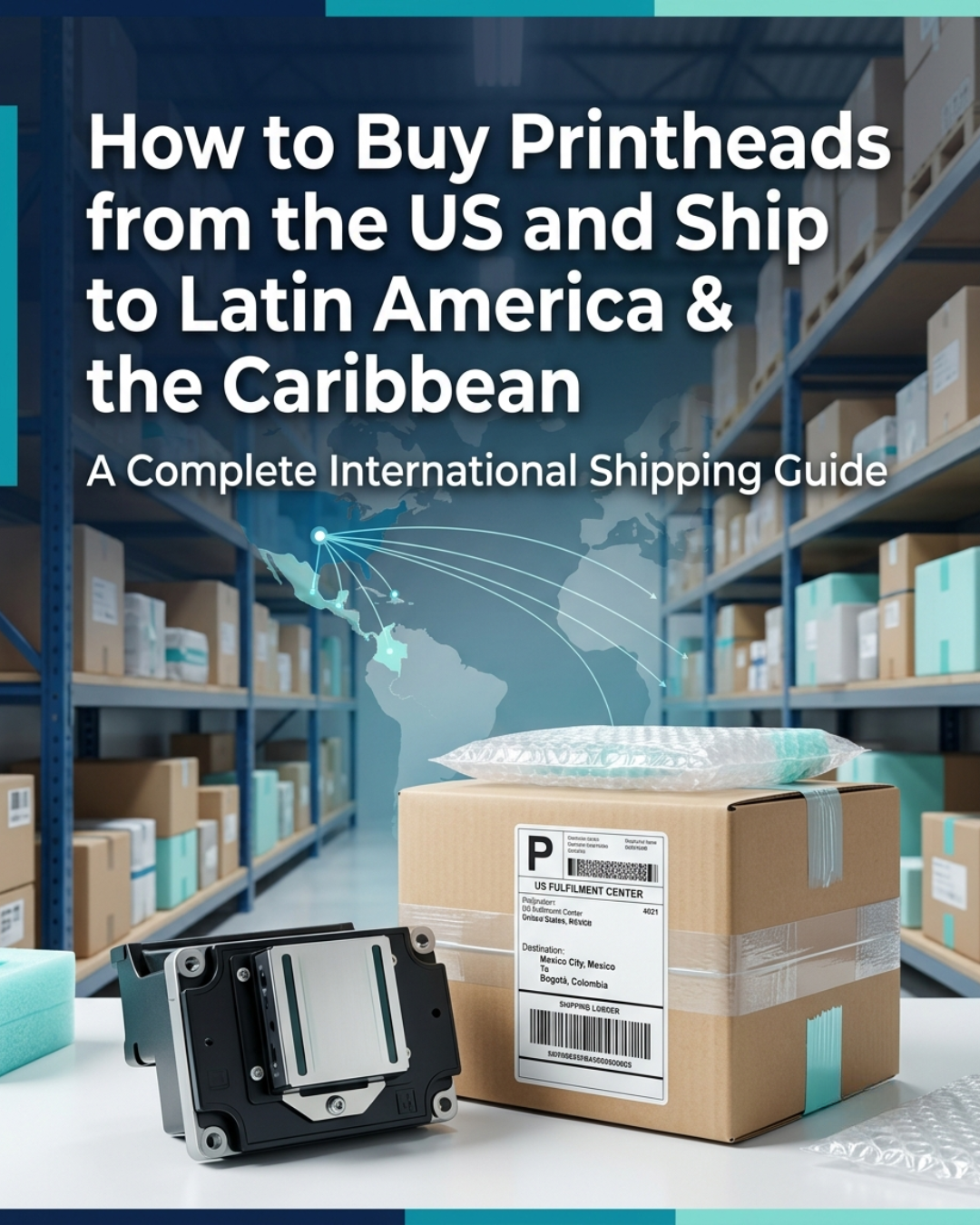 How to Buy Printheads from the US and Ship to Latin America and the Caribbean