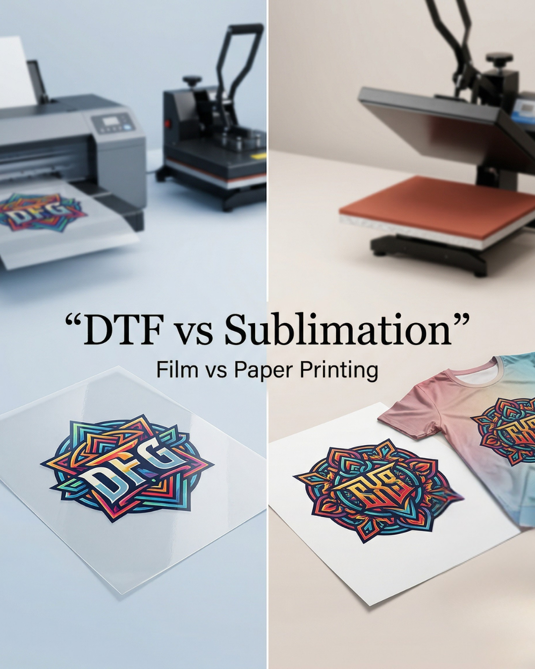 DTF vs sublimation printing comparison — Digiprint USA