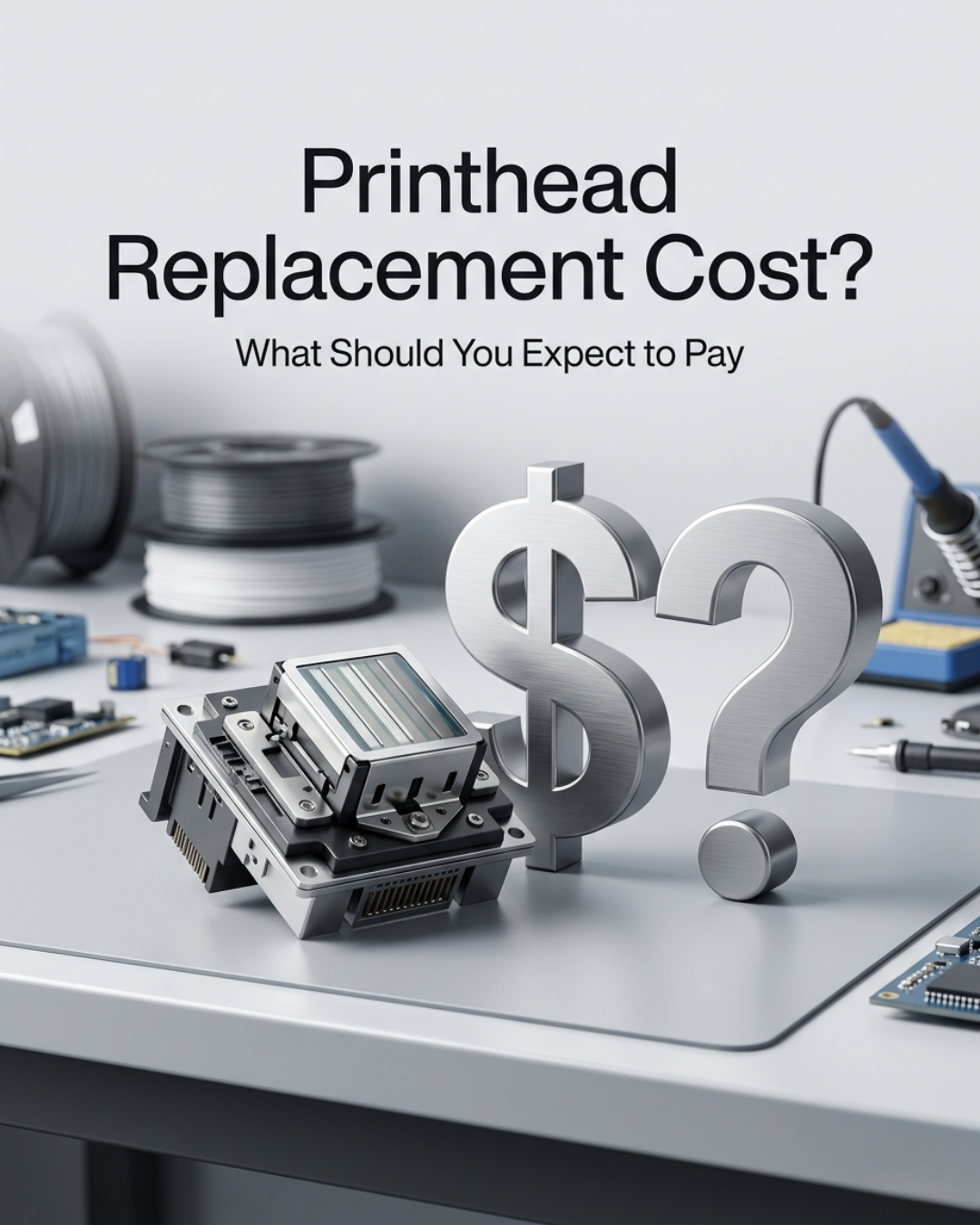 How much does it cost to replace a printhead?