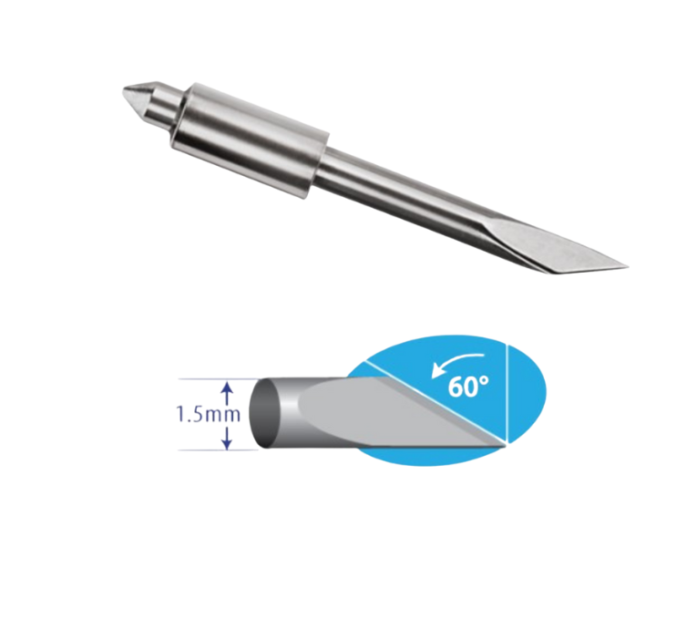 Graphtec CB15UA-K30 Super-Steel Blade 60° 1.5mm 2-Pack | Digiprint USA