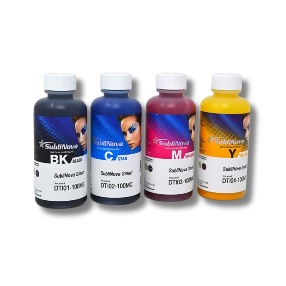 Inktec Sublimation Ink 100Ml X 4Colors(Cmyk)Compatible With Epson Ecotank Series Printers,Ecotank Ink Refill Epson Et-2500,Et-4500,Et-14000 Inktec