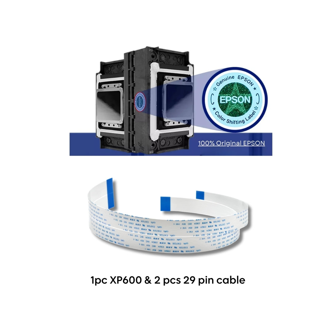 Epson XP600 With Orignal Seal Printhead with 29-Pin Data Cables Maintenance Kit