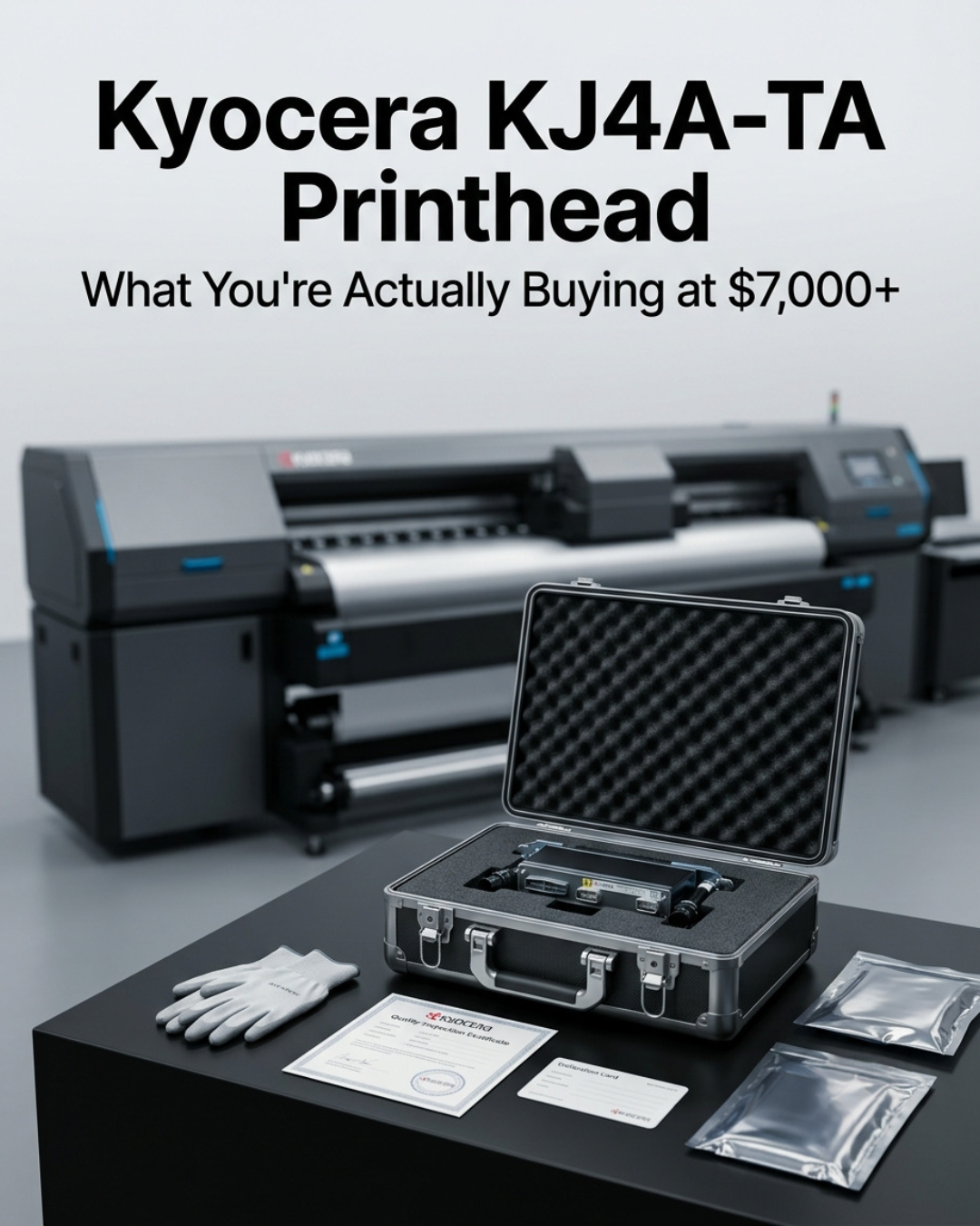 Kyocera KJ4A-TA Printhead: What You're Actually Buying at $7,000+