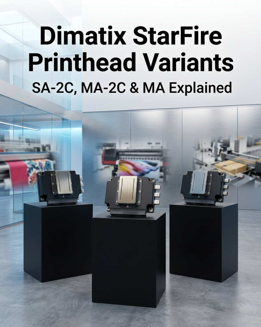 Dimatix StarFire Printhead Variants: SA-2C, MA-2C, and MA Explained