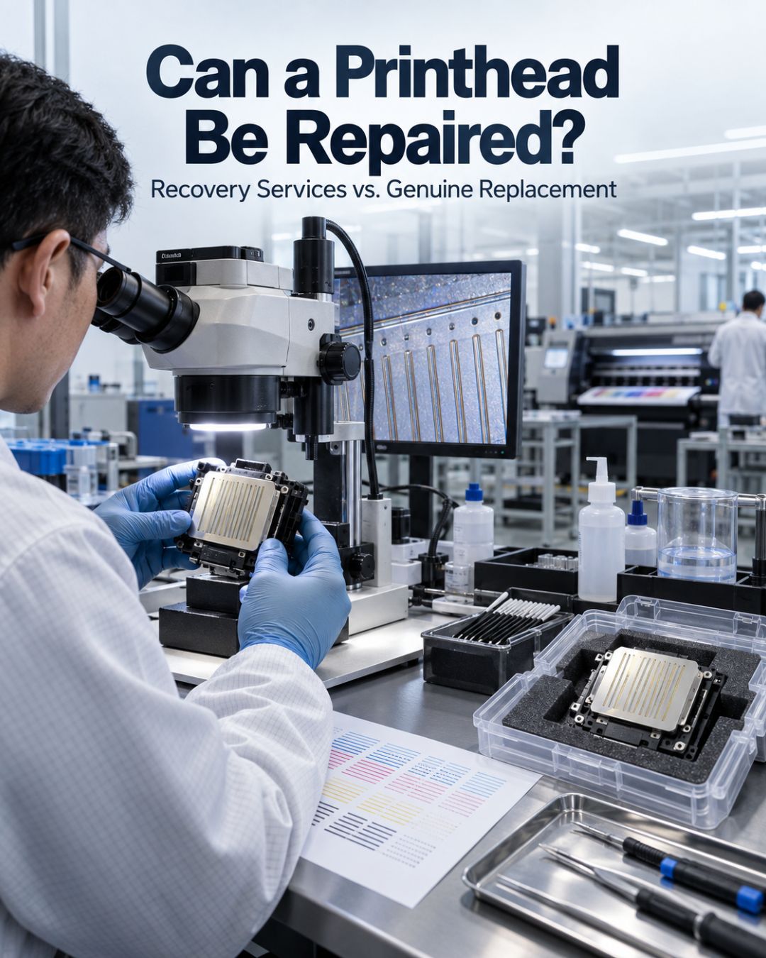Can a Printhead Be Repaired? Recovery Services vs. Genuine Replacement