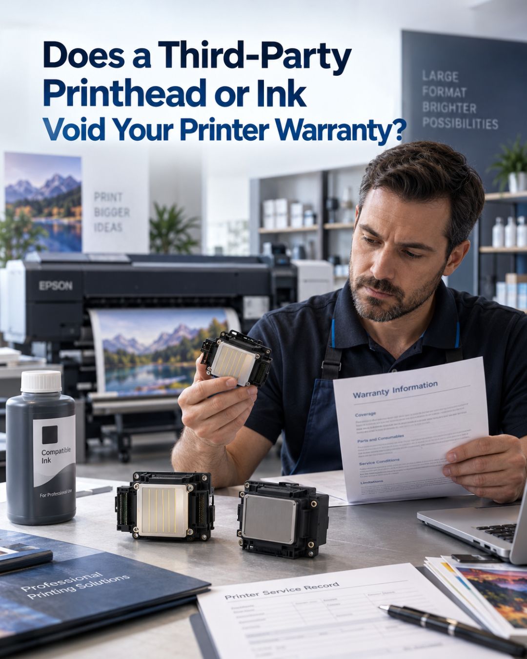 Does a Third-Party Printhead or Ink Void Your Printer Warranty?