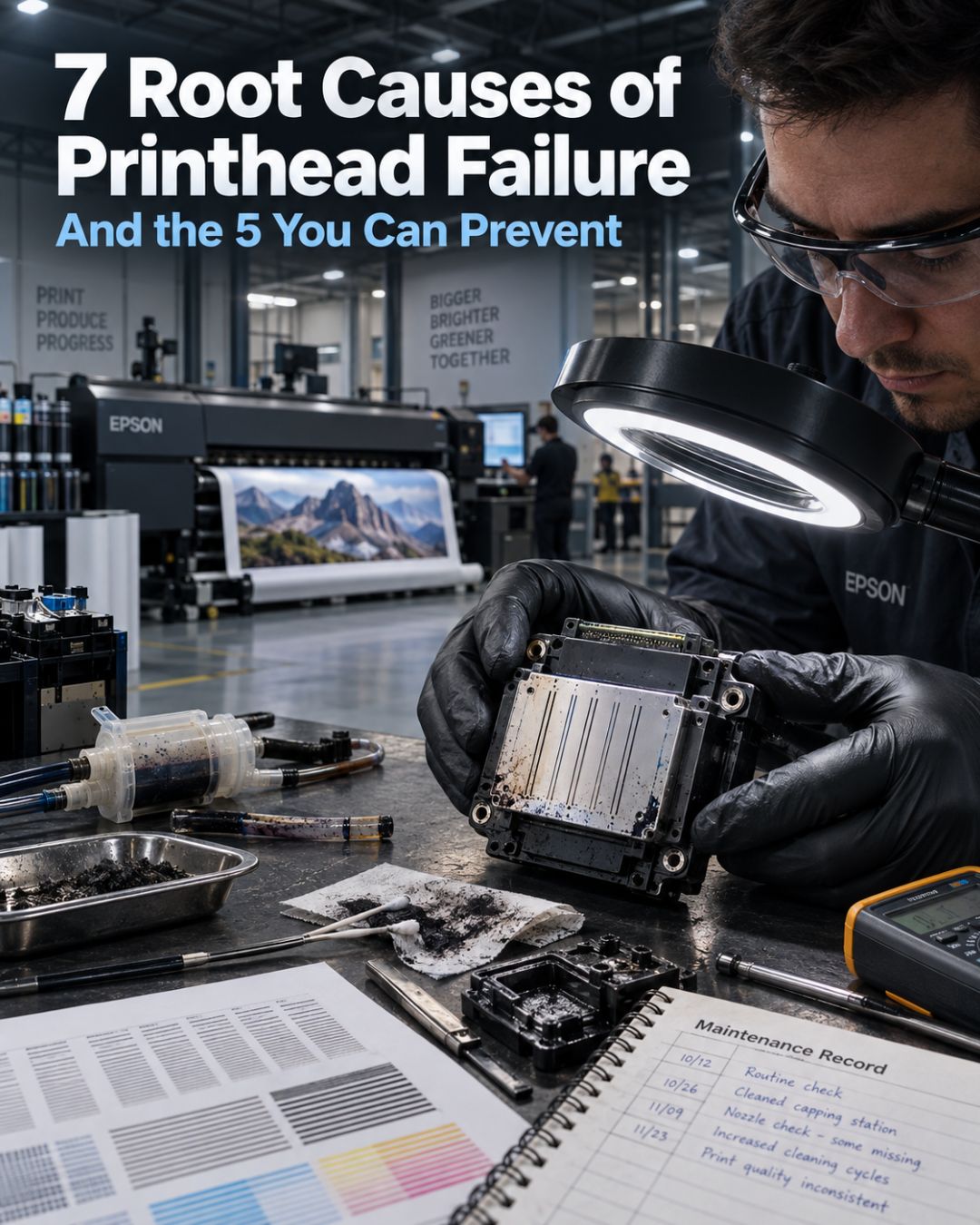 7 Root Causes of Printhead Failure — and the 5 You Can Prevent