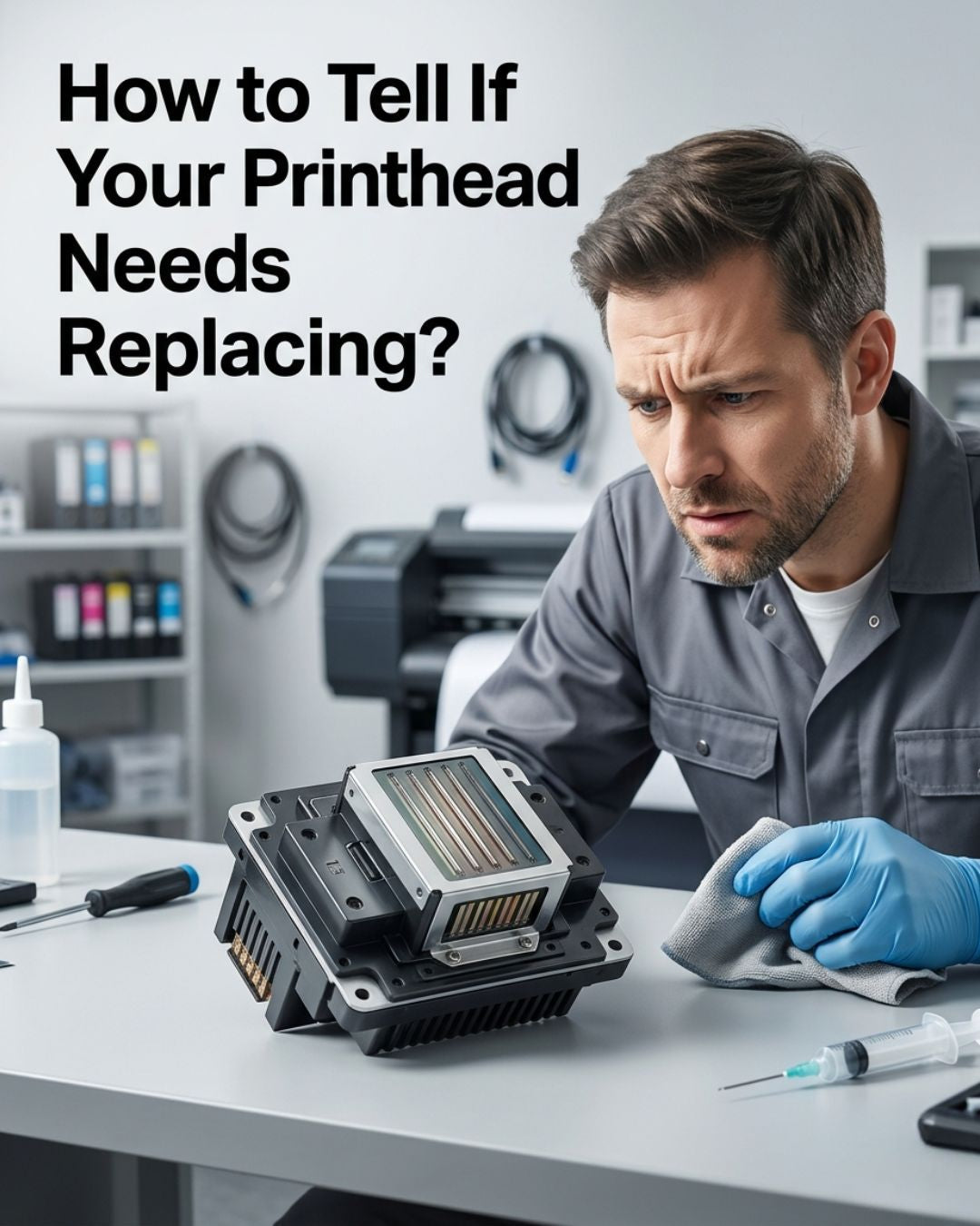 How to tell if your printhead needs replacing — diagnostic guide — Digiprint USA