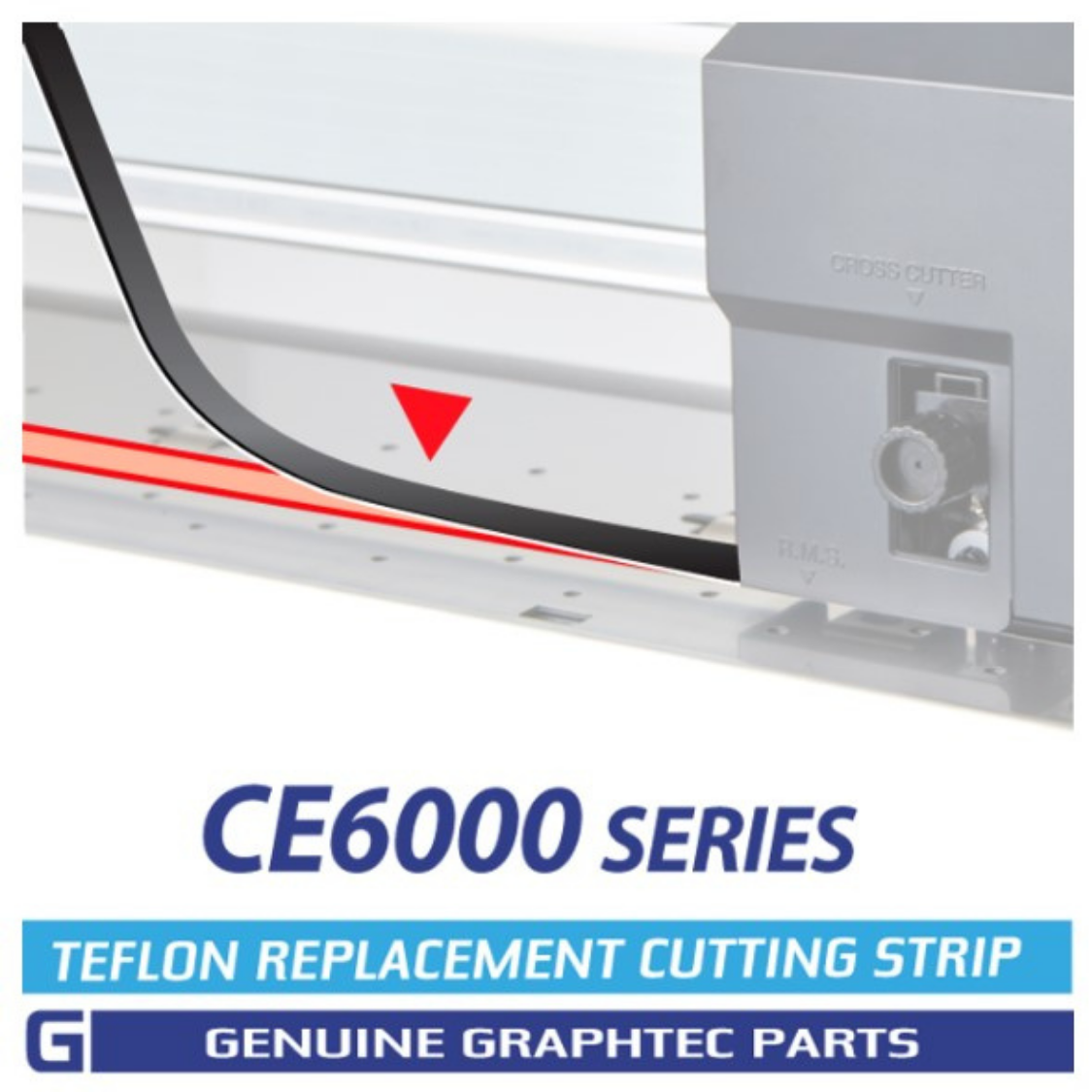 Graphtec Ce6000 Teflon Cutting Strip - Ce6000-40 / Ce6-Cm40-2 GRAPHTEC