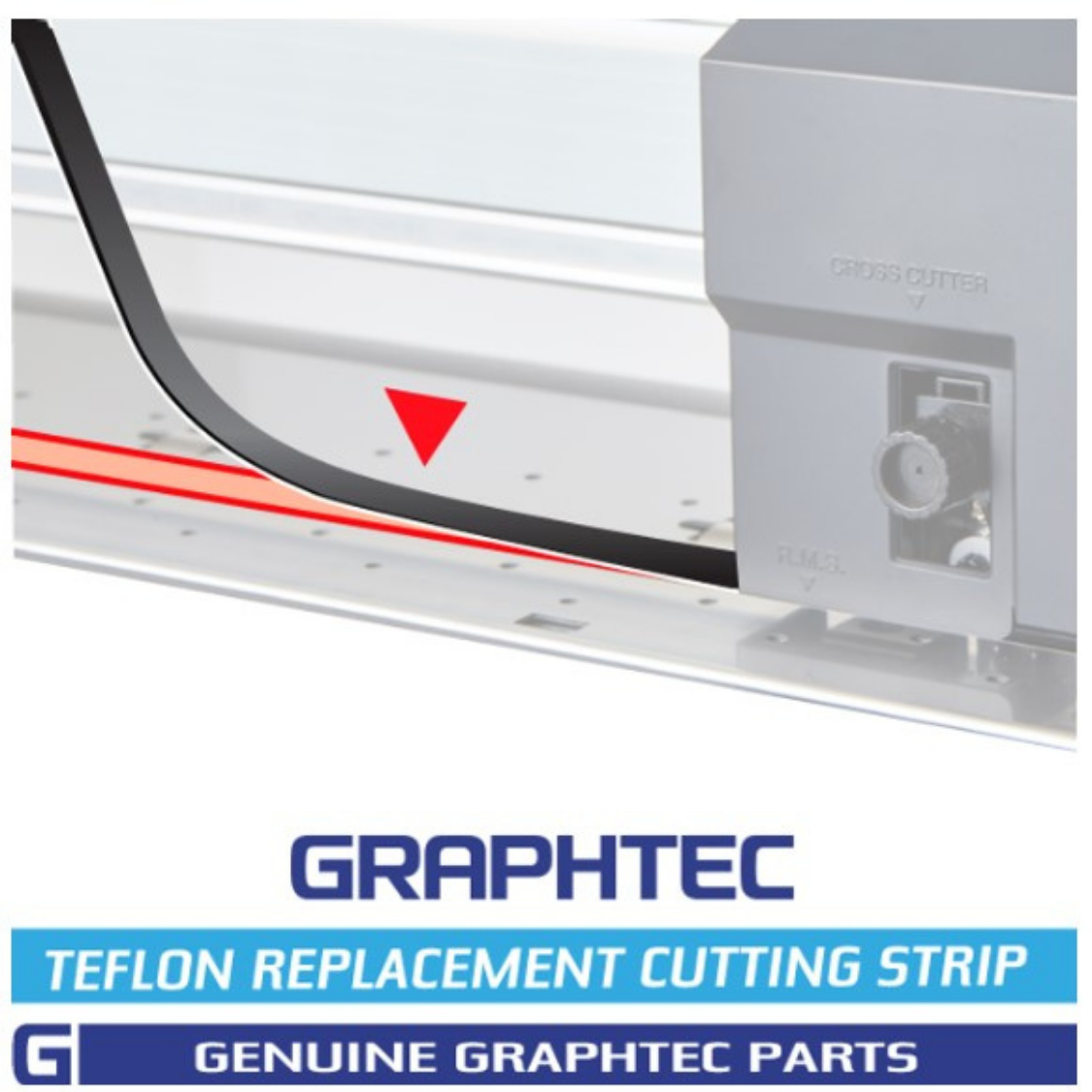 Graphtec Fc7000/Fc8000/Fc8600 Teflon Cutting Strip (1Ea) - Fc7000-100/Fc8000-100/Fc8600-100 / 51407-143 GRAPHTEC