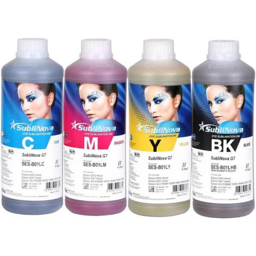 Inktec Sublinova G7 Sublimation Ink CMYK 1000ml | Digiprint USA