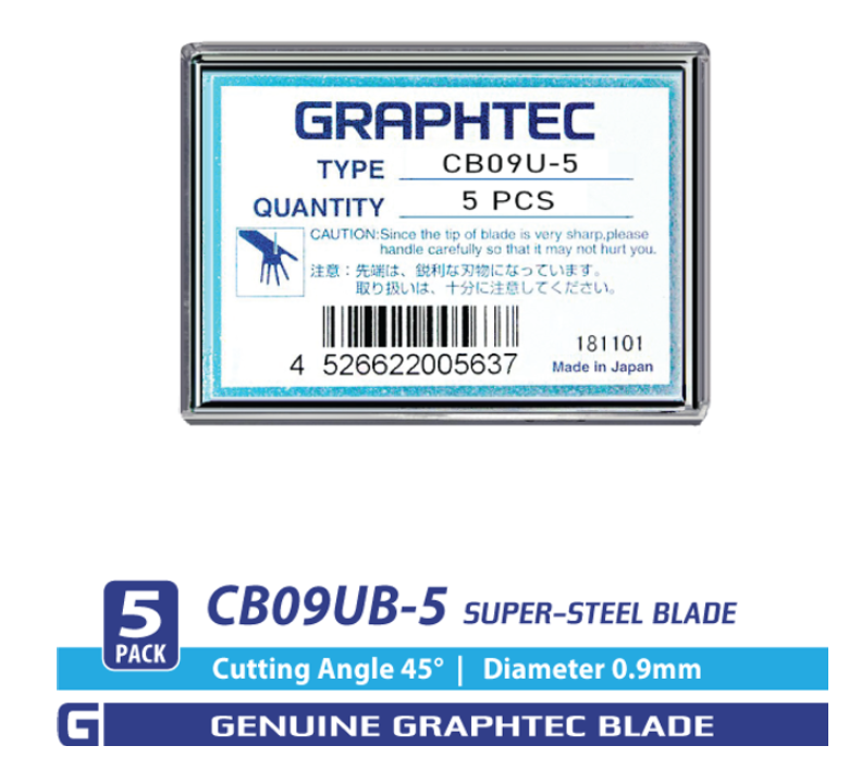 Cb09Ub Super-Steel Blade - 45°/ 0.9Mm For Fc, Fcx, Ce Series - Cb09Ub-5 Pack