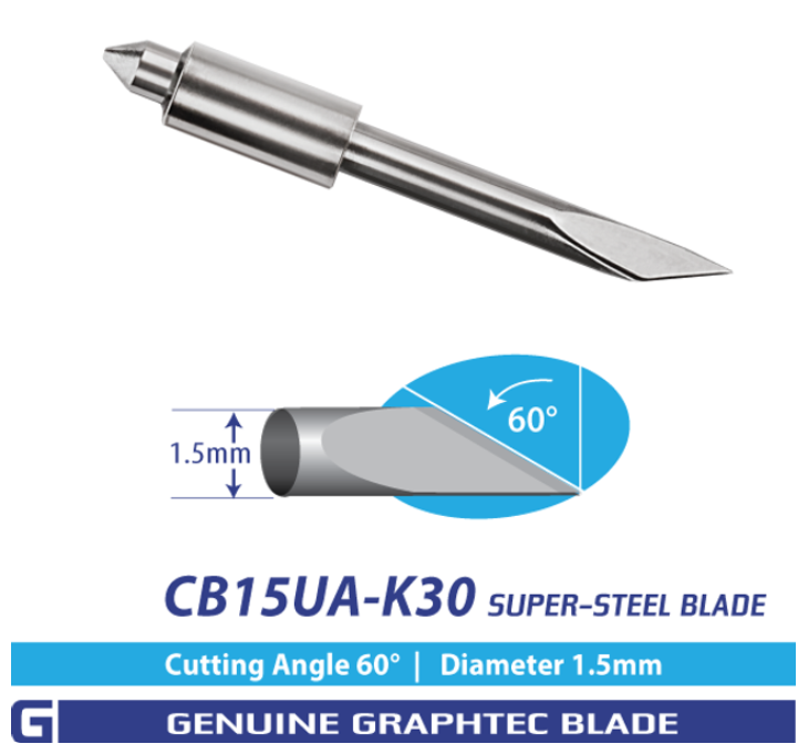 Cb15Ua Super-Steel Blade - 45°/ 1.5Mm For Fc, Fcx, Ce Series - Cb15Ua-5 Pack