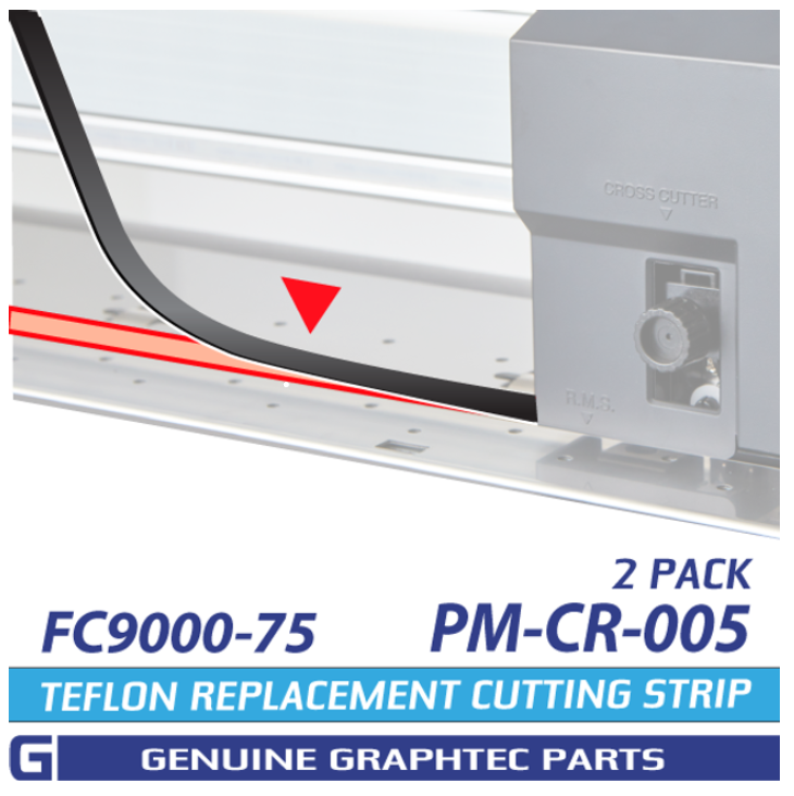 Fc9000-75 Cutting Strip - 2-Pack (Pm-Cr-005) GRAPHTEC