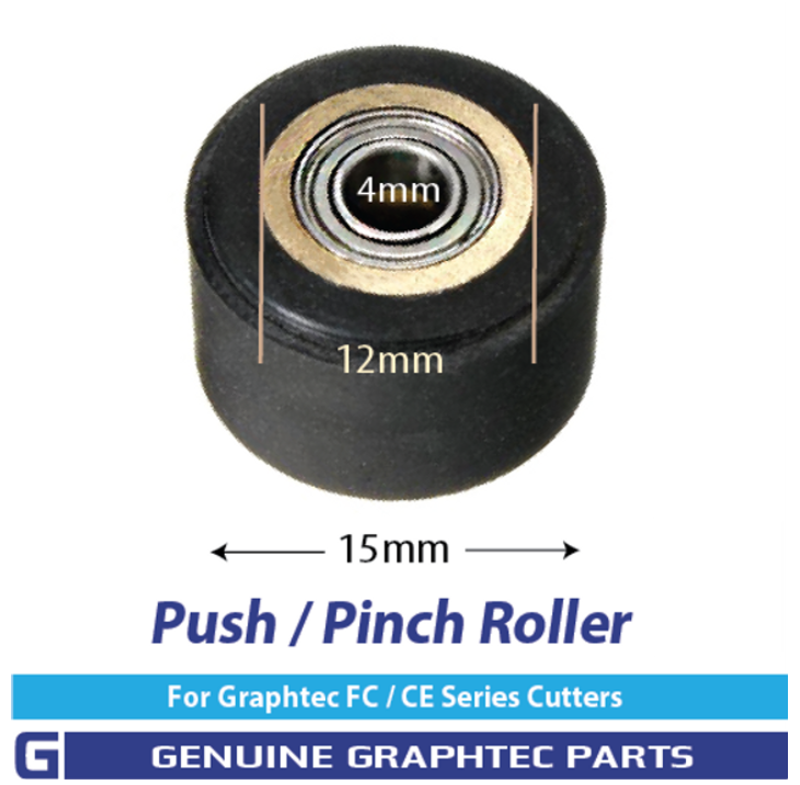 Graphtec Push/Pinch Roller Wheel For Ce, Fc Series (621352000)