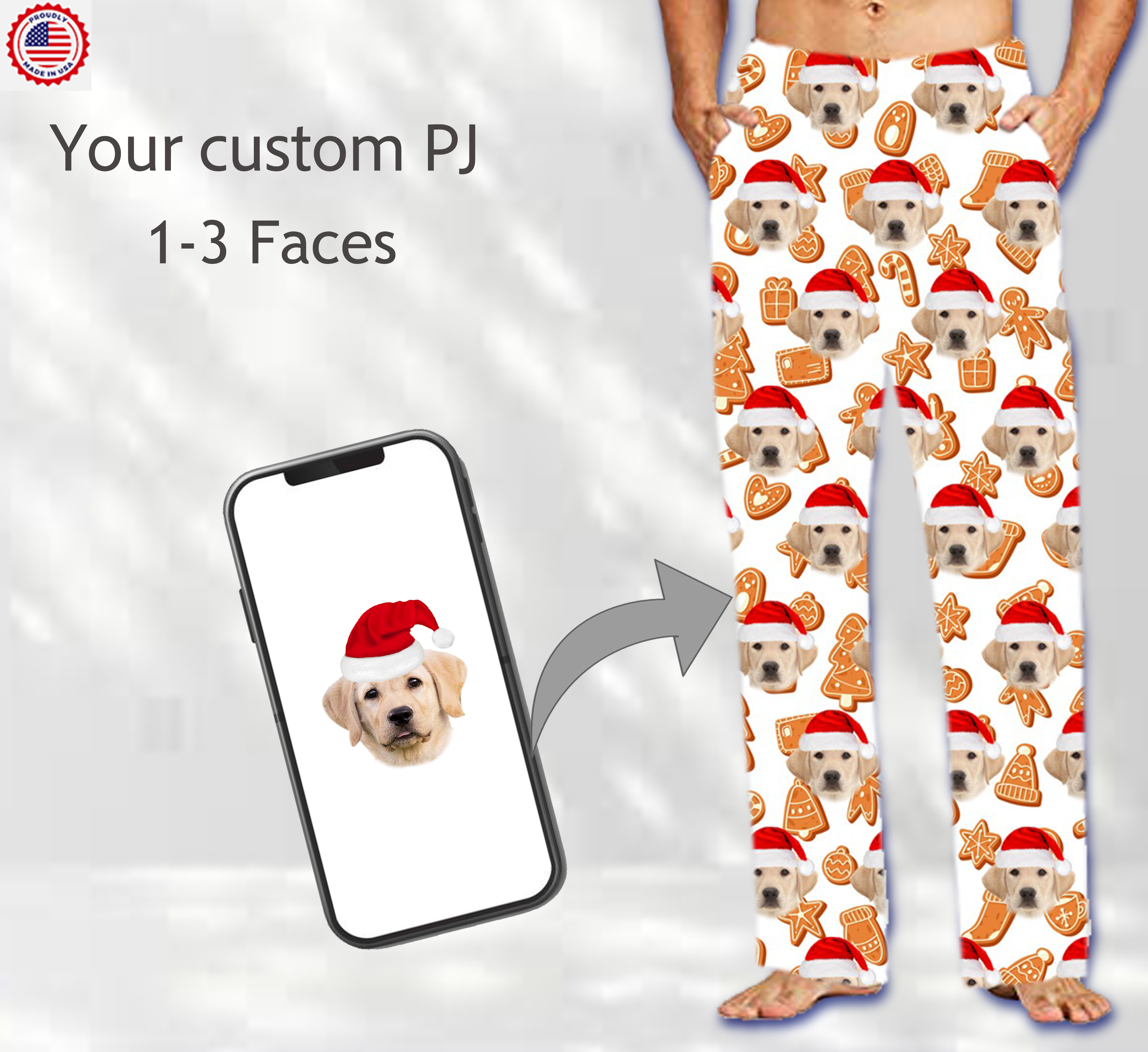 Custom Pajamas | Make Your Own Pajamas|Create Your Own Print on Demand Pajamas