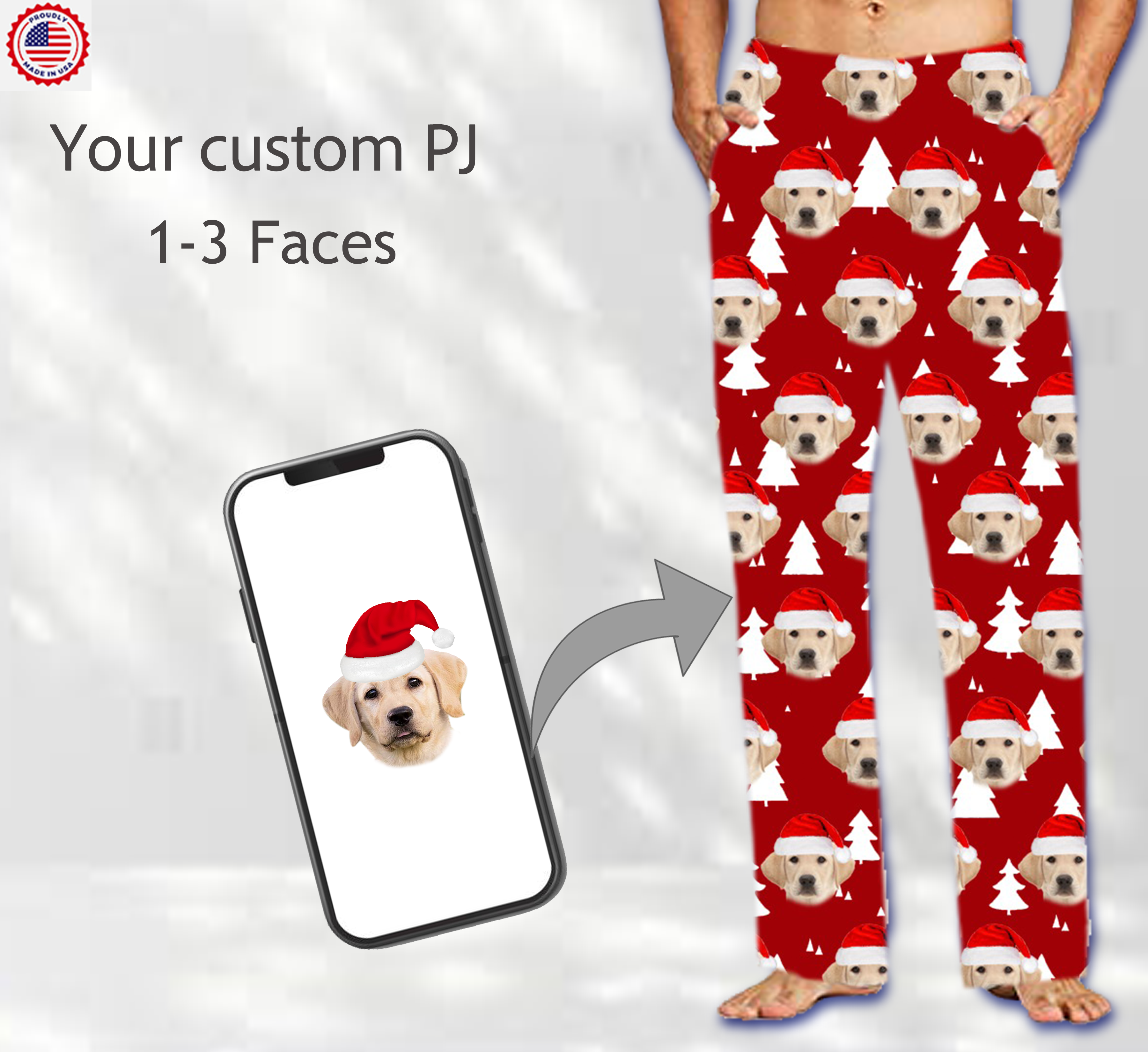 Custom Pajamas | Make Your Own Pajamas|Create Your Own Print on Demand Pajamas