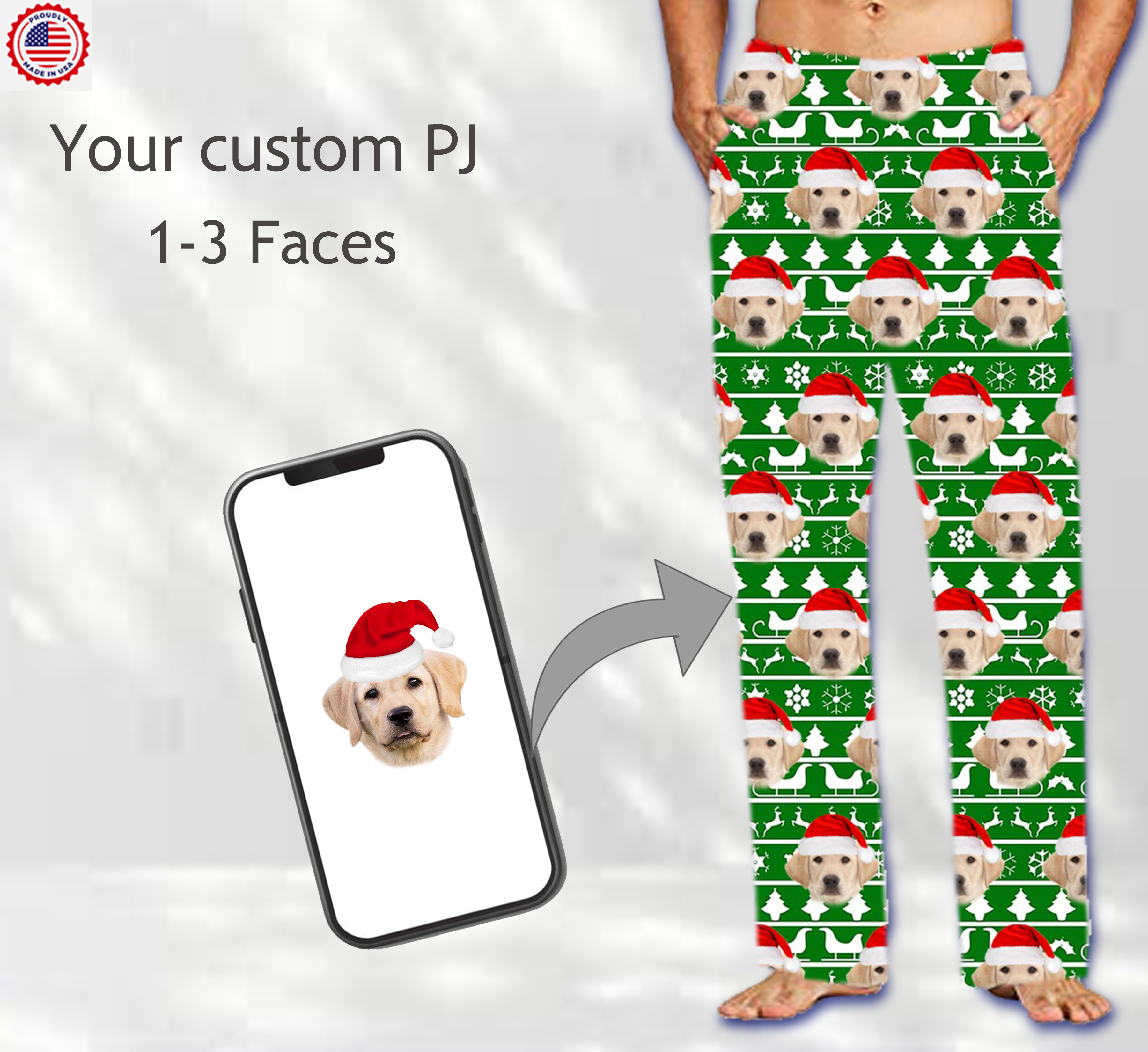 Custom Pajamas | Make Your Own Pajamas|Create Your Own Print on Demand Pajamas