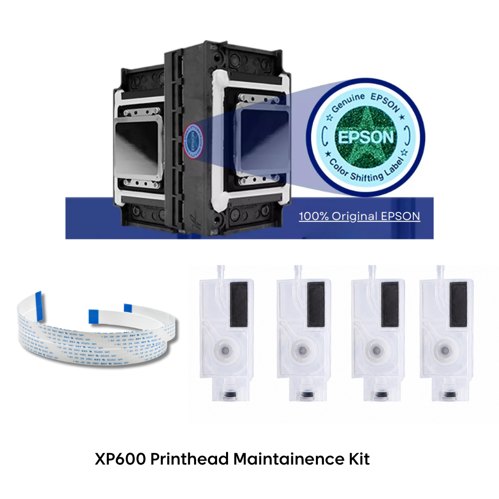 Epson XP600 DTF Maintenance Kit — Printhead - 29-Pin Cables - 4- Dampers
